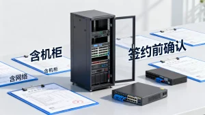 贵阳整机租用是否含机柜与网络，签约前问清楚了吗？