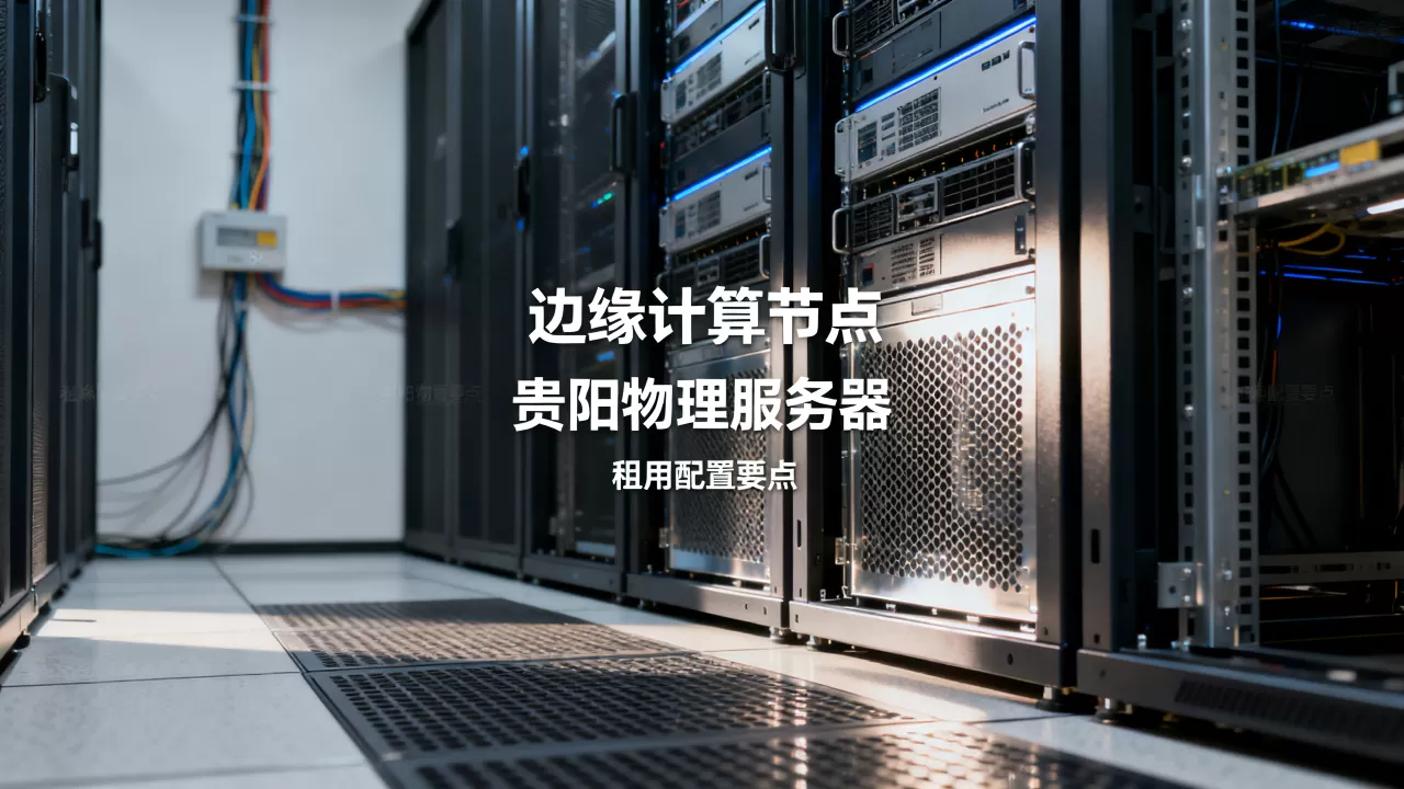 边缘计算节点贵阳物理服务器怎么选型?租用配置要点有哪些 边缘计算节点贵阳物理服务器怎么选型?租用配置要点有哪些