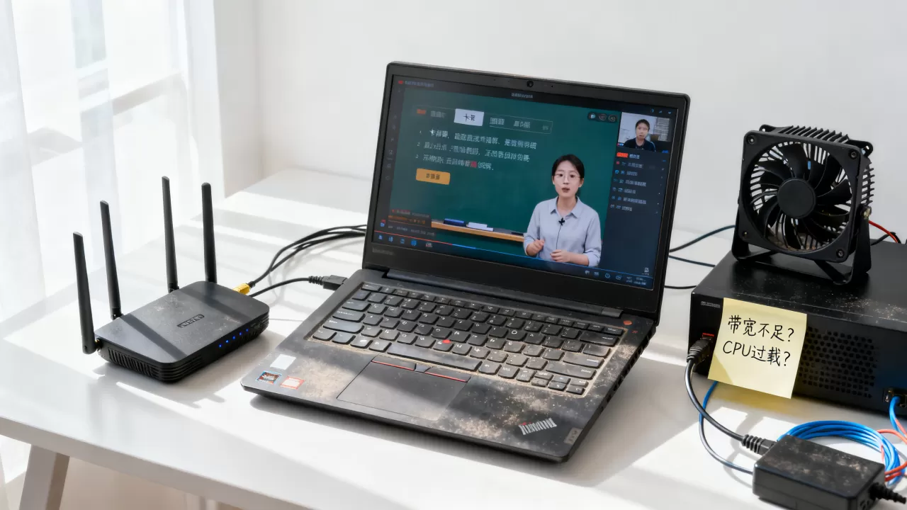 晚高峰直播课卡顿是带宽不够还是CPU瓶颈?直播卡顿怎么解决? 晚高峰直播课卡顿是带宽不够还是CPU瓶颈?直播卡顿怎么解决?