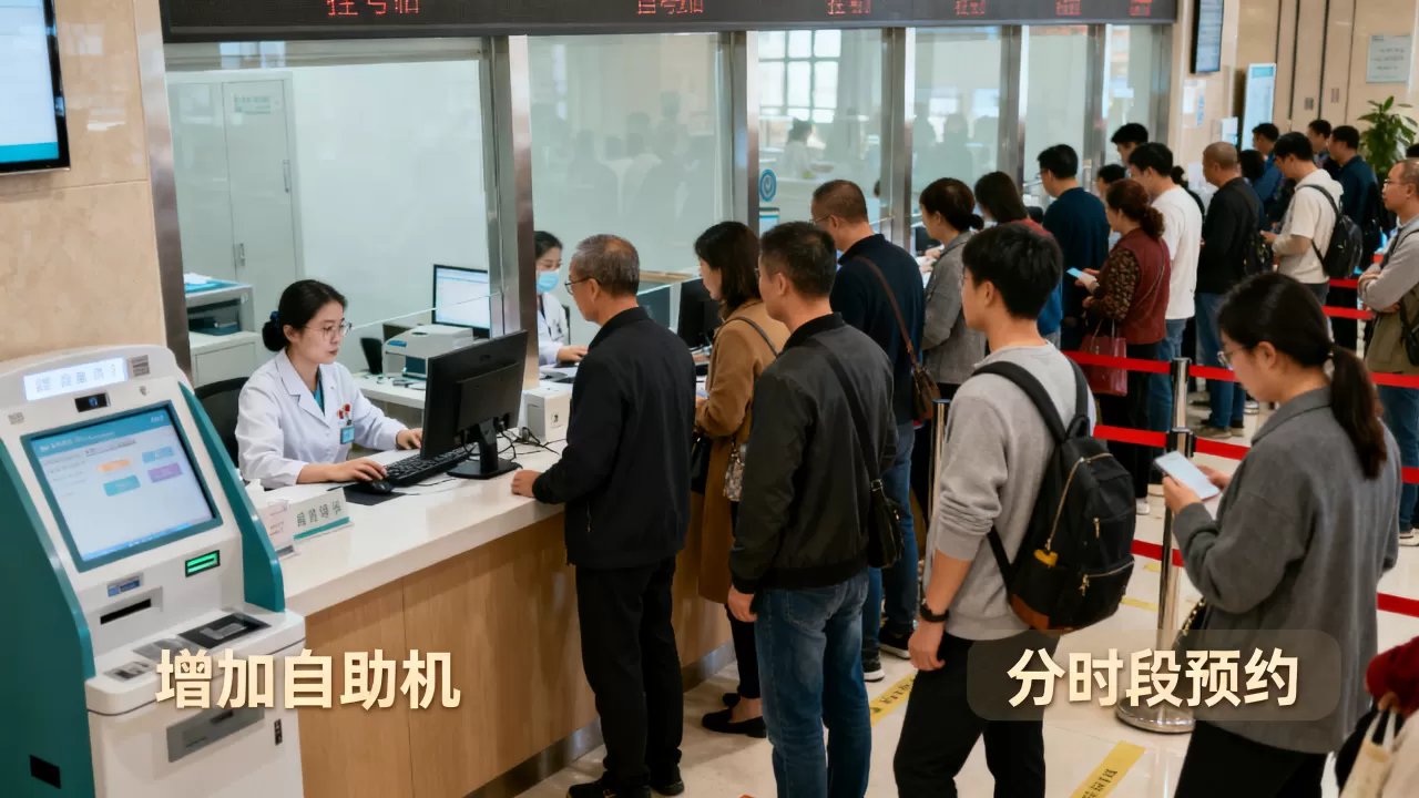 医院挂号窗口早高峰排长队怎么优化?医院挂号系统早高峰优化方案 医院挂号窗口早高峰排长队怎么优化?医院挂号系统早高峰优化方案