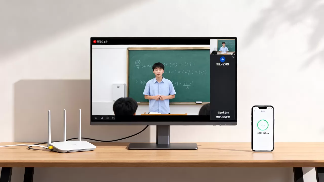 在线课堂晚高峰卡顿严重,带宽不足如何解决 在线课堂晚高峰卡顿严重,带宽不足如何解决