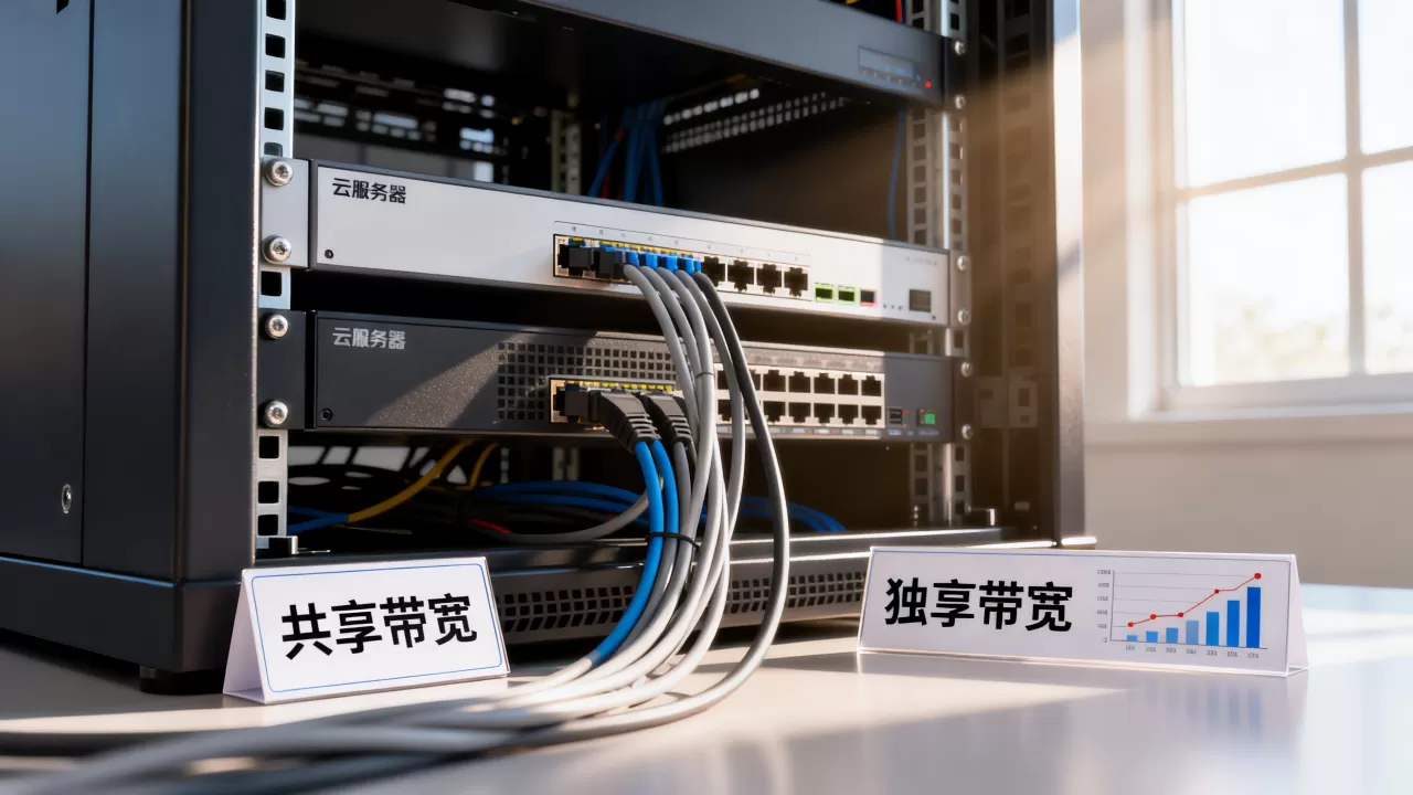 支付业务选共享还是独享带宽更划算，云服务器带宽类型怎么选？