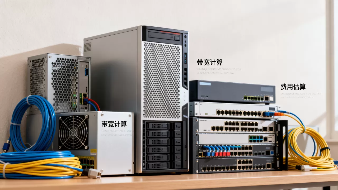 教育信息化平台大带宽服务器费用怎么估算，带宽费用如何计算