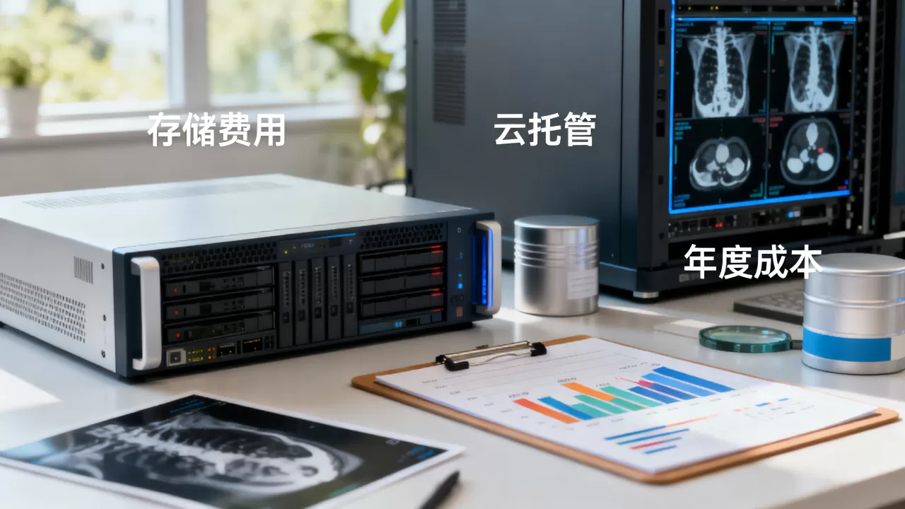 医疗影像存储托管费用怎么计算，医疗影像云存储托管一年多少钱？