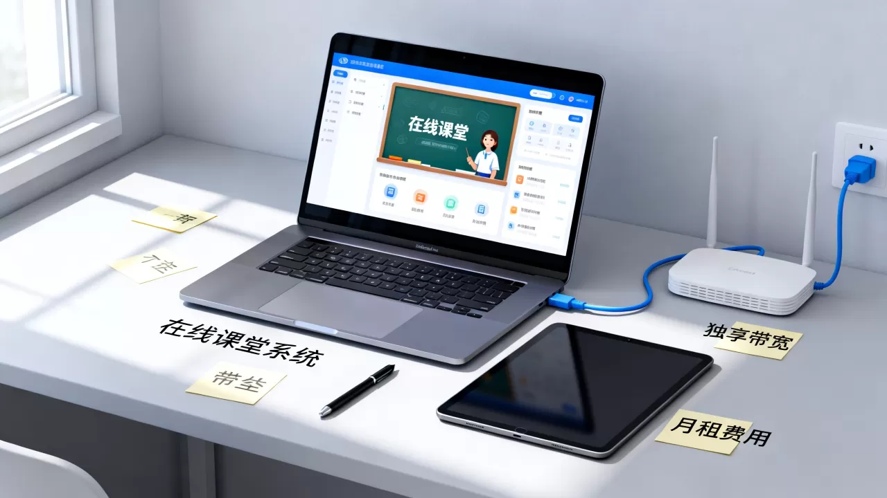 在线课堂系统独享带宽月租贵不贵,在线教育直播独享带宽月租多少钱? 在线课堂系统独享带宽月租贵不贵,在线教育直播独享带宽月租多少钱?