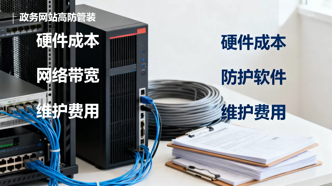 政务网站高防托管成本构成有哪些,一年多少钱? 政务网站高防托管成本构成有哪些,一年多少钱?