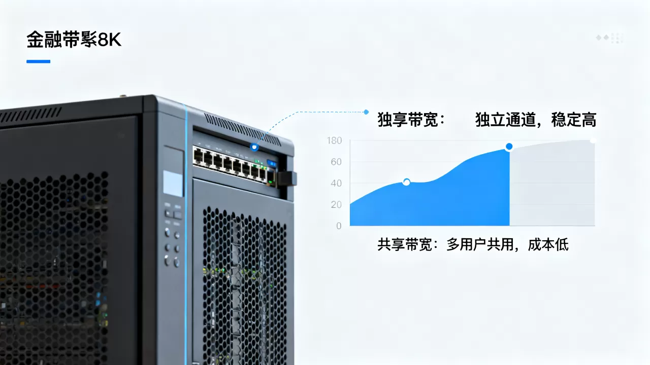 金融业务独享带宽和共享带宽怎么选,哪种更稳定 金融业务独享带宽和共享带宽怎么选,哪种更稳定