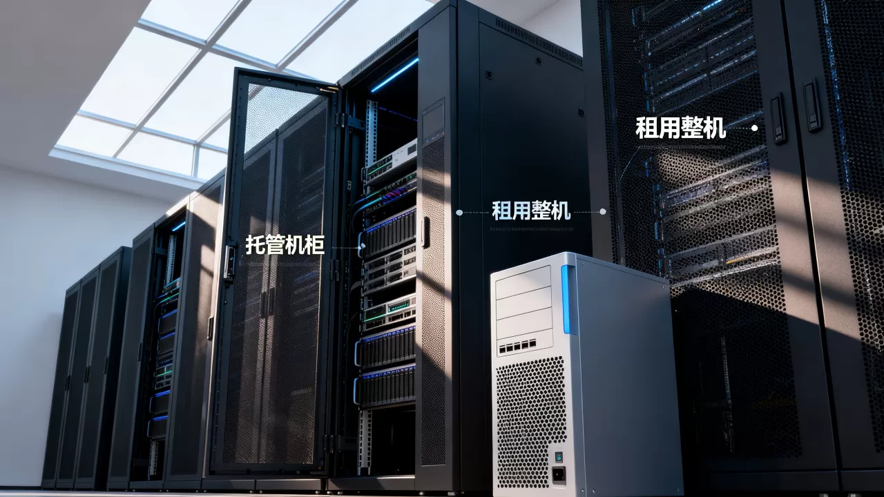 青岛IDC机柜托管和整机租用怎么选？托管和租用哪个更划算？