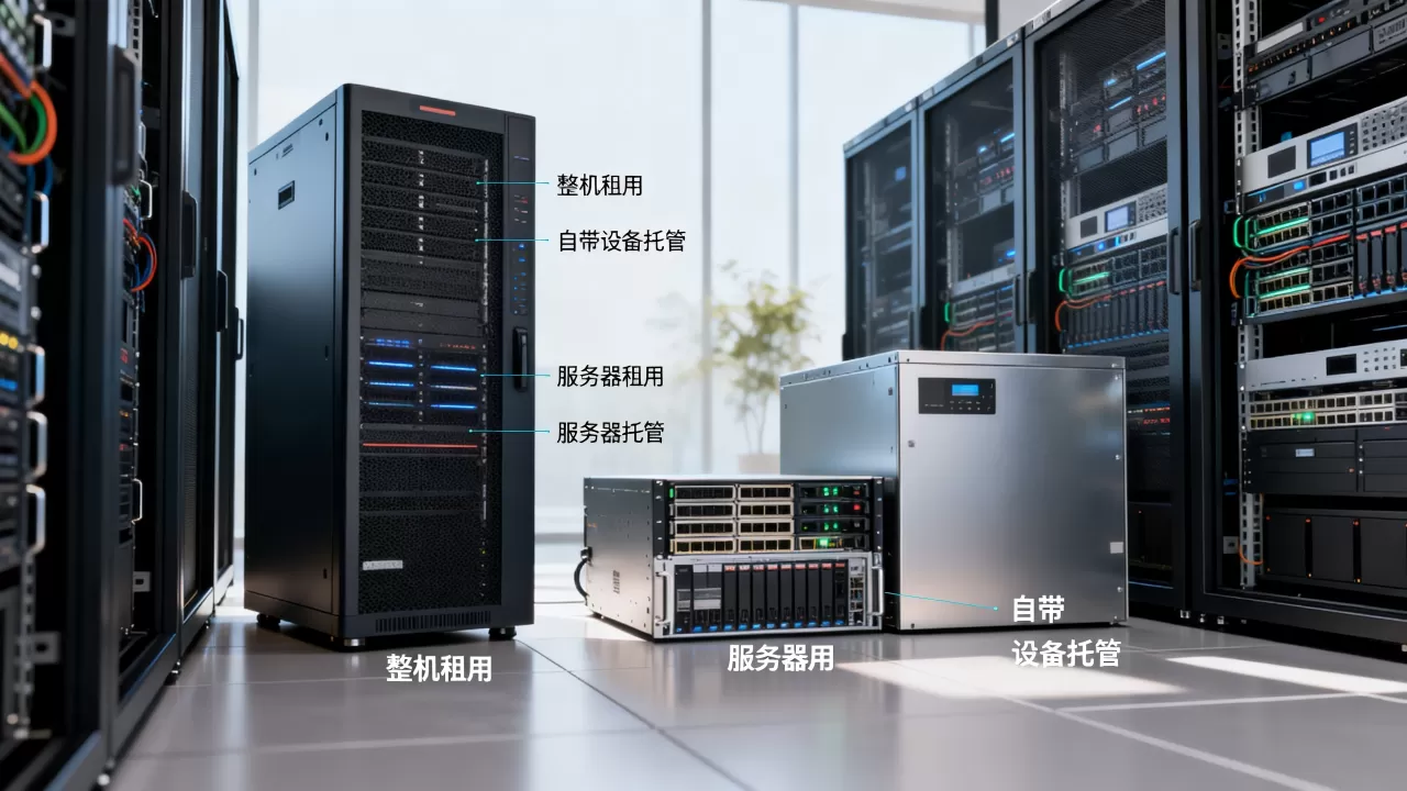 青岛整机租用与自带设备托管怎么区分，服务器租用托管有何不同？