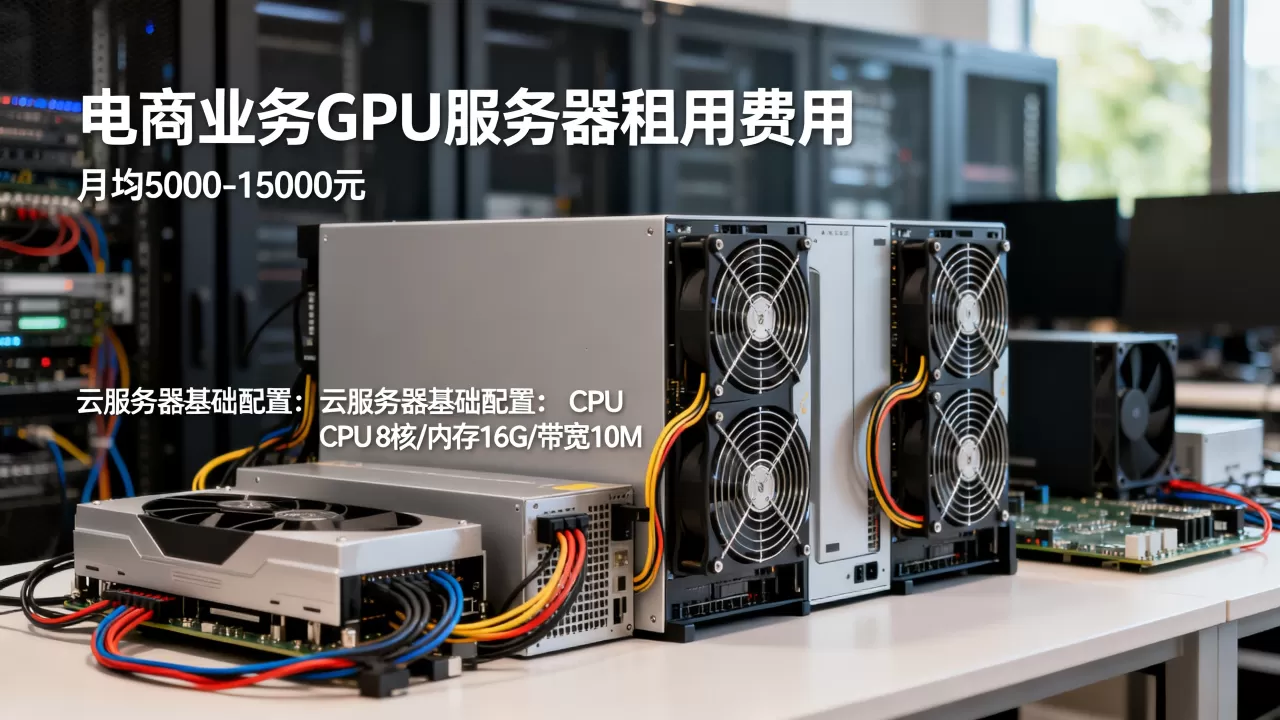 电商业务租用GPU服务器一个月大概要花多少钱，云服务器租用费用明细