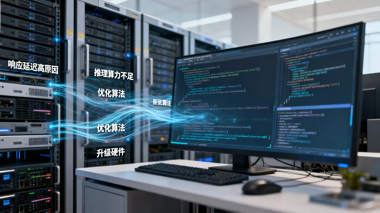 智能客服响应延迟高是什么原因，推理算力跟不上怎么解决？