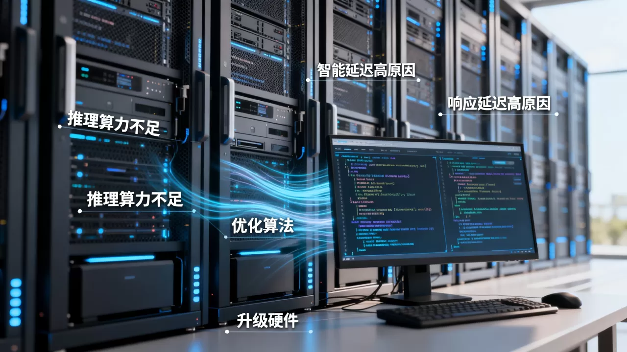 智能客服响应延迟高是什么原因，推理算力跟不上怎么解决？