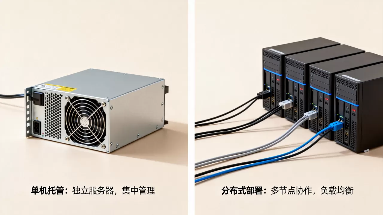 服务器单机托管和分布式部署区别在哪,单机托管和分布式部署哪个好 服务器单机托管和分布式部署区别在哪,单机托管和分布式部署哪个好