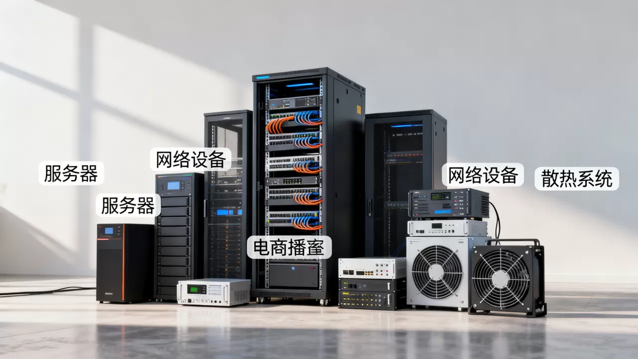 电商直播间机房方案选型要重点关注什么,怎么选? 电商直播间机房方案选型要重点关注什么,怎么选?