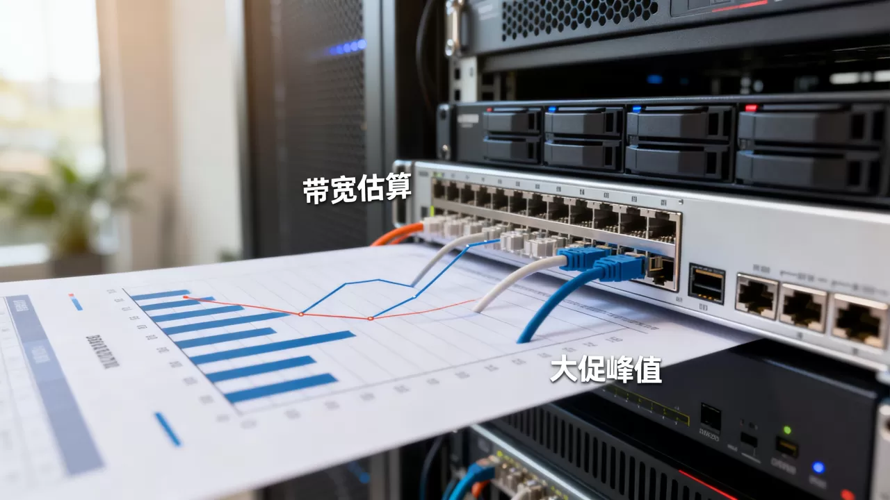 大促峰值需要多少带宽?商城服务器带宽估算方法,长尾疑问词 大促峰值需要多少带宽?商城服务器带宽估算方法,长尾疑问词
