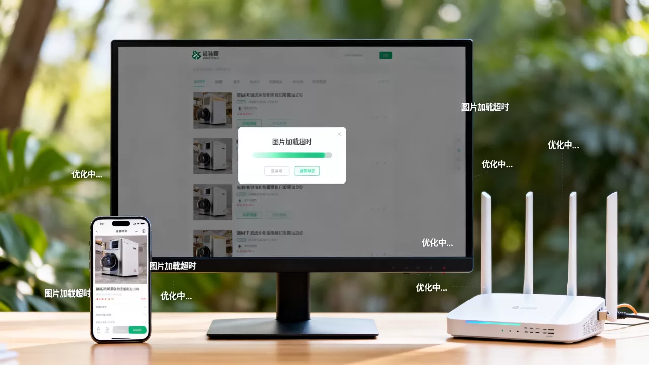 电商详情页图片加载频繁超时怎么解决?图片加载超时优化技巧 电商详情页图片加载频繁超时怎么解决?图片加载超时优化技巧