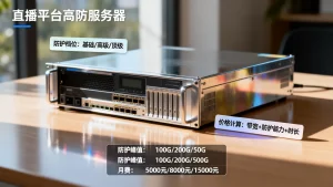 直播平台高防服务器防护档位收费标准是什么？高防服务器价格怎么算