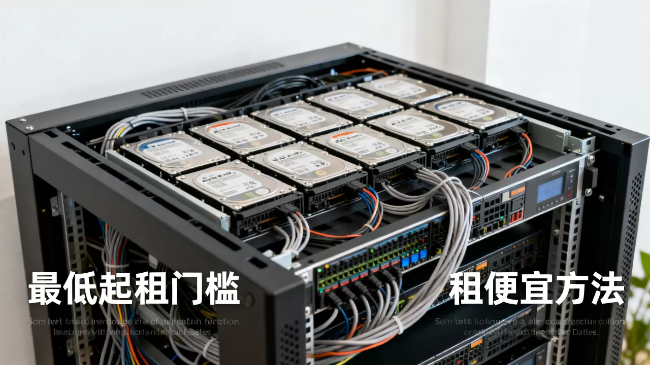 租存储服务器存视频素材，最低起租门槛是多少？怎么租便宜？
