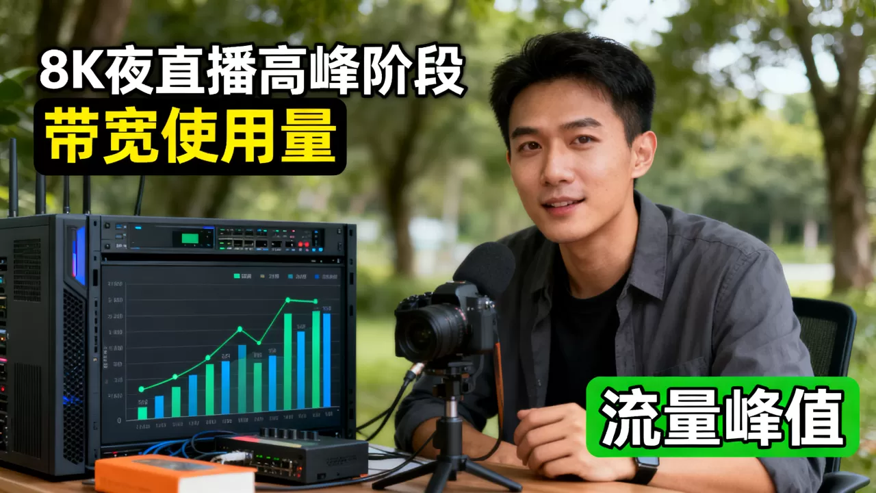 夜间直播高峰时段的带宽要不要加价买,如何用便宜价格扛住流量洪峰? 夜间直播高峰时段的带宽要不要加价买,如何用便宜价格扛住流量洪峰?