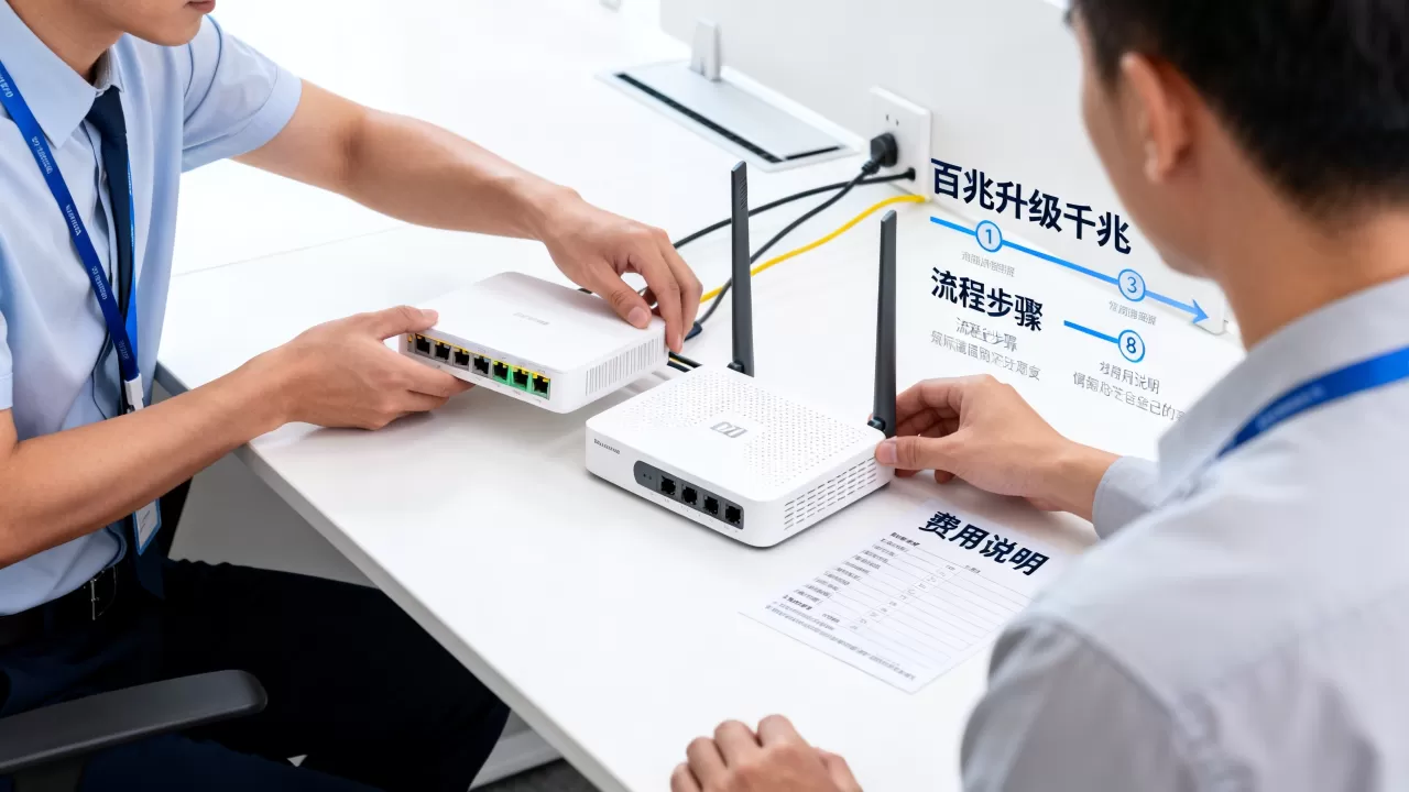 西安大带宽百兆升千兆差价多少?,西安企业宽带升千兆流程及费用? 西安大带宽百兆升千兆差价多少?,西安企业宽带升千兆流程及费用?