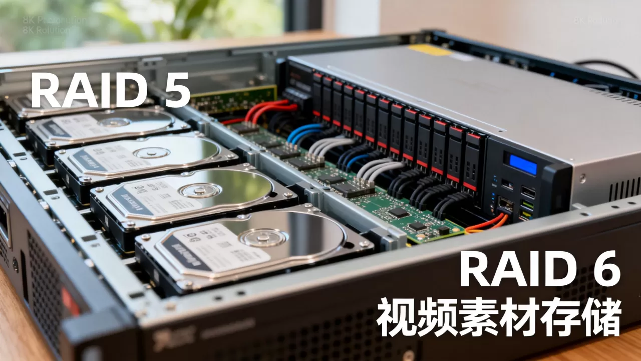存储型服务器的磁盘阵列怎么配?适合存视频素材的RAID如何选? 存储型服务器的磁盘阵列怎么配?适合存视频素材的RAID如何选?
