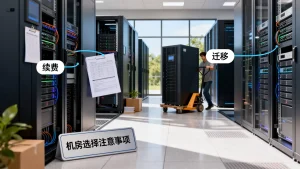 西安服务器租用续费还是迁移更划算？机房选择注意事项有哪些