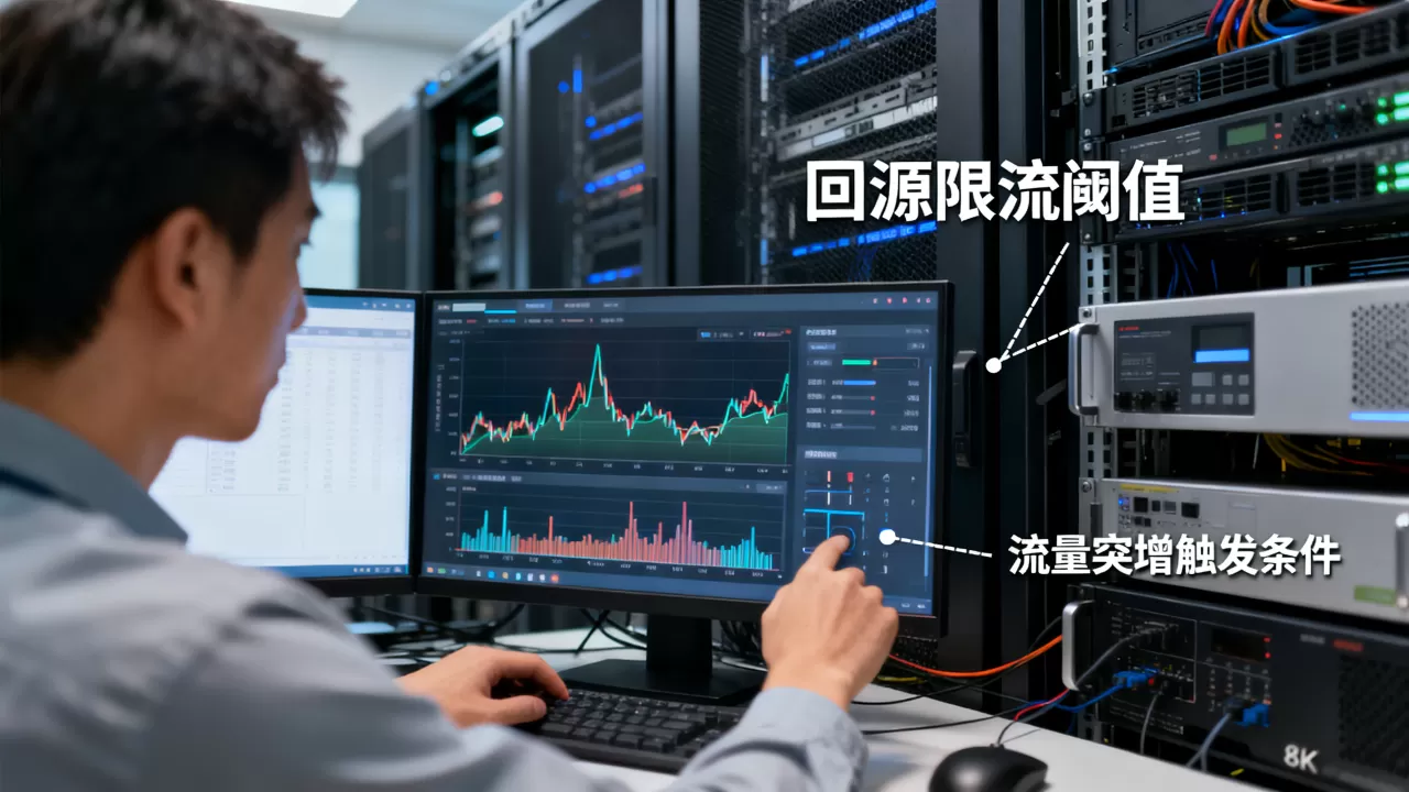 点播流量突增时回源限流策略怎么设,回源限流参数如何调 点播流量突增时回源限流策略怎么设,回源限流参数如何调