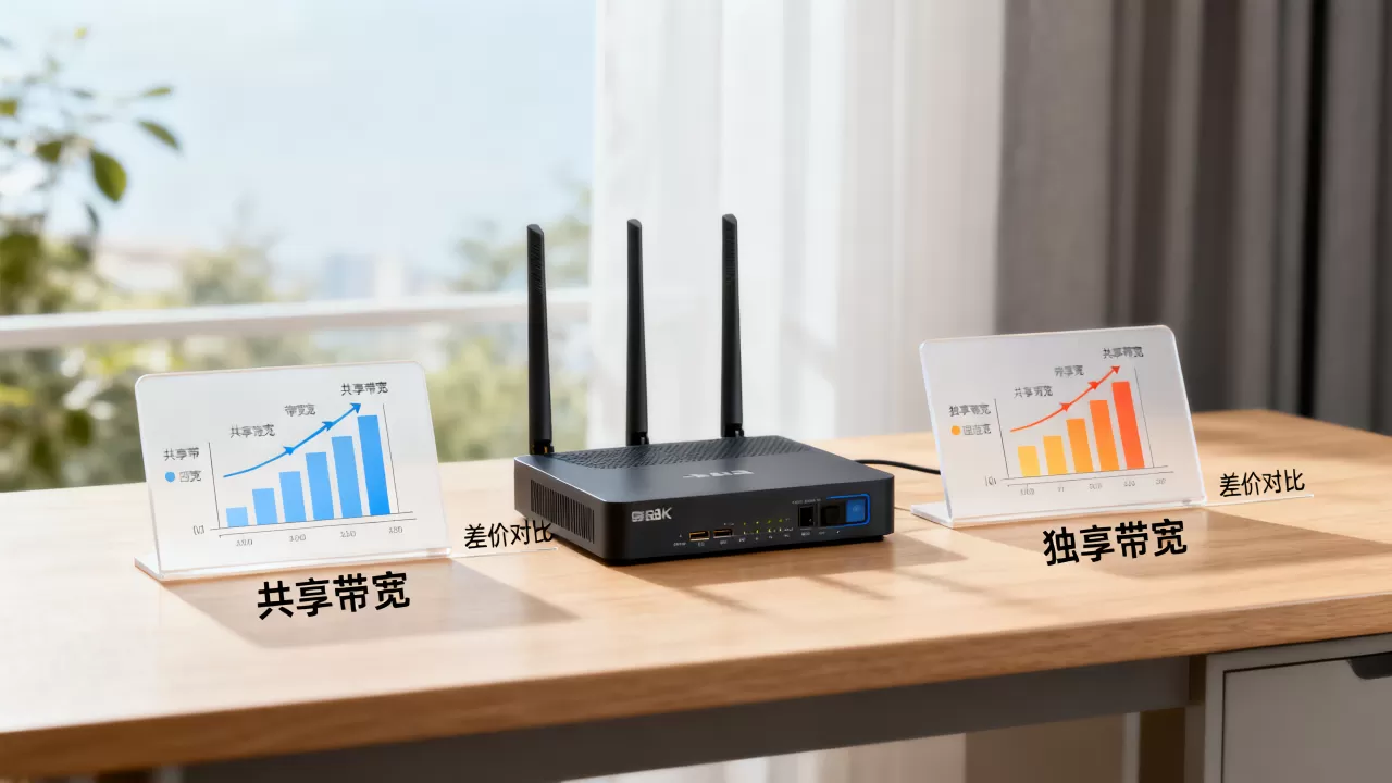 西安共享带宽升级独享带宽差价多少,如何划算? 西安共享带宽升级独享带宽差价多少,如何划算?
