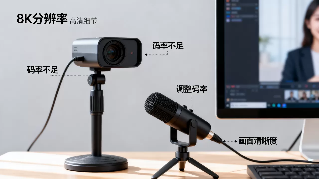 观众说画面糊是不是码率给低了?直播画面模糊卡顿是不是码率低? 观众说画面糊是不是码率给低了?直播画面模糊卡顿是不是码率低?