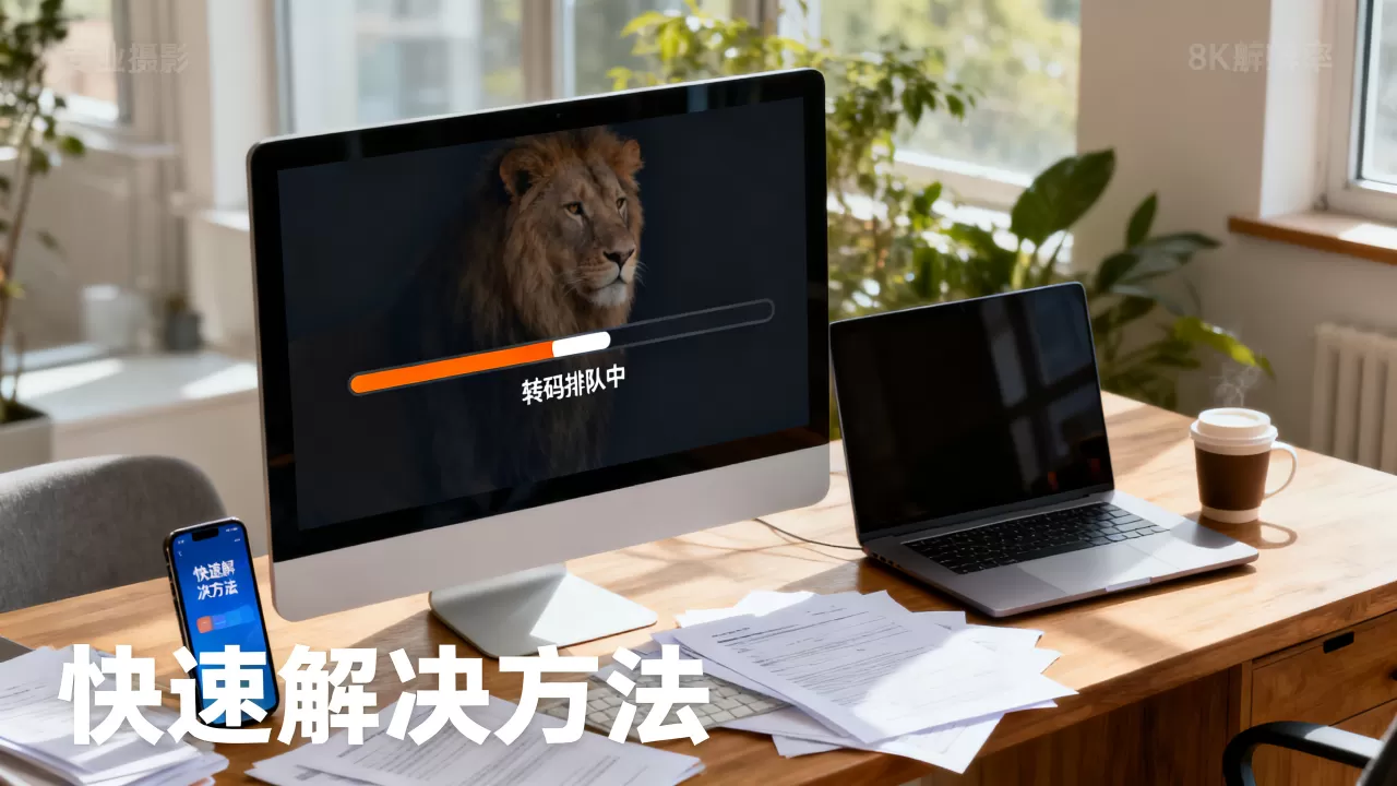 转码高峰期排队时间太久该怎么办？如何快速解决转码排队