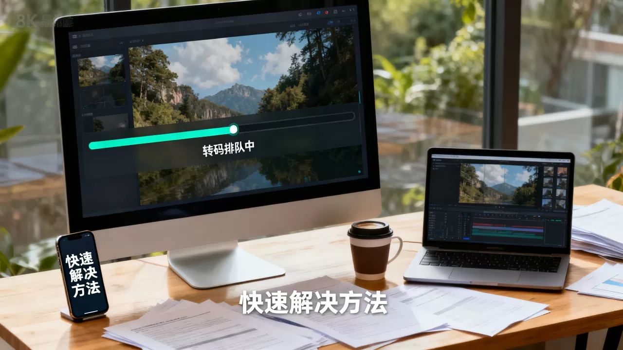 转码高峰期排队时间太久该怎么办？如何快速解决转码排队