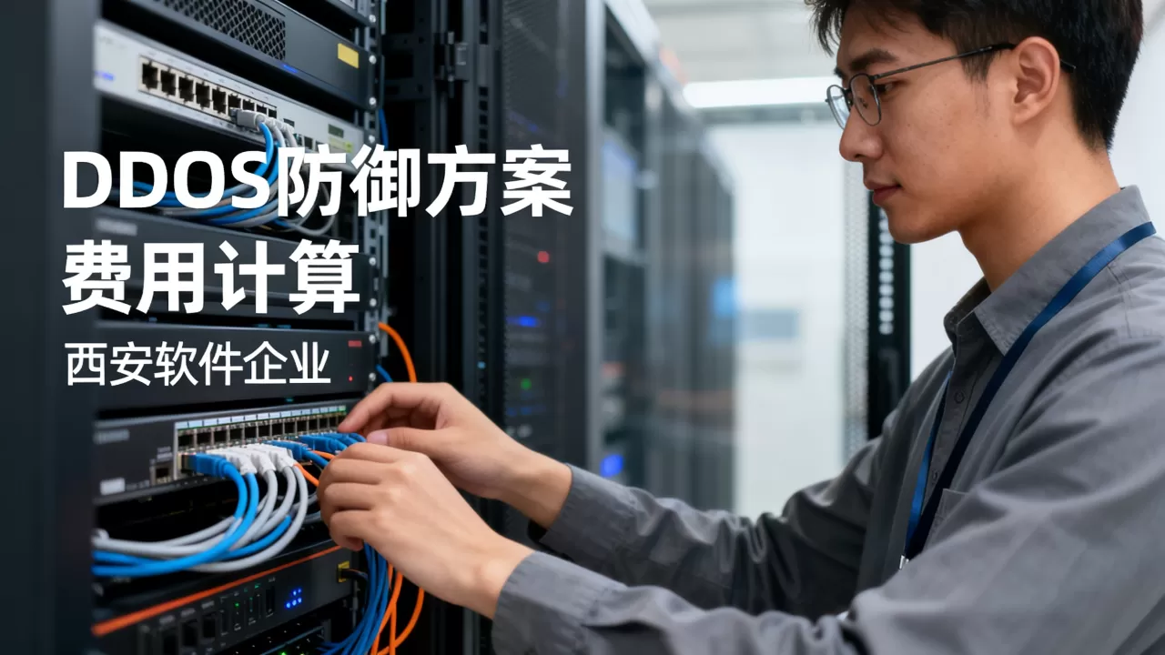 西安软件企业DDoS防御方案费用怎么算，多少钱一年