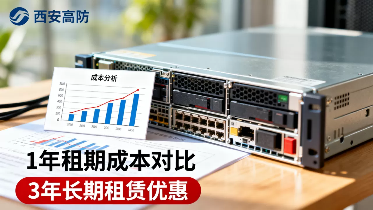 西安高防服务器租期长短怎么选成本才划算，租期多久性价比最高？