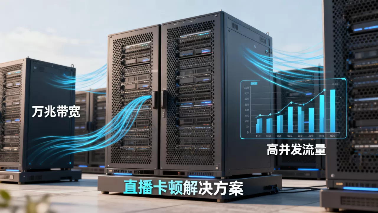 万兆带宽对大型直播平台意味着什么，直播卡顿和高并发流量怎么解决？