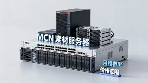 MCN机构素材服务器月租大概什么水平，素材服务器租用价格多少钱？