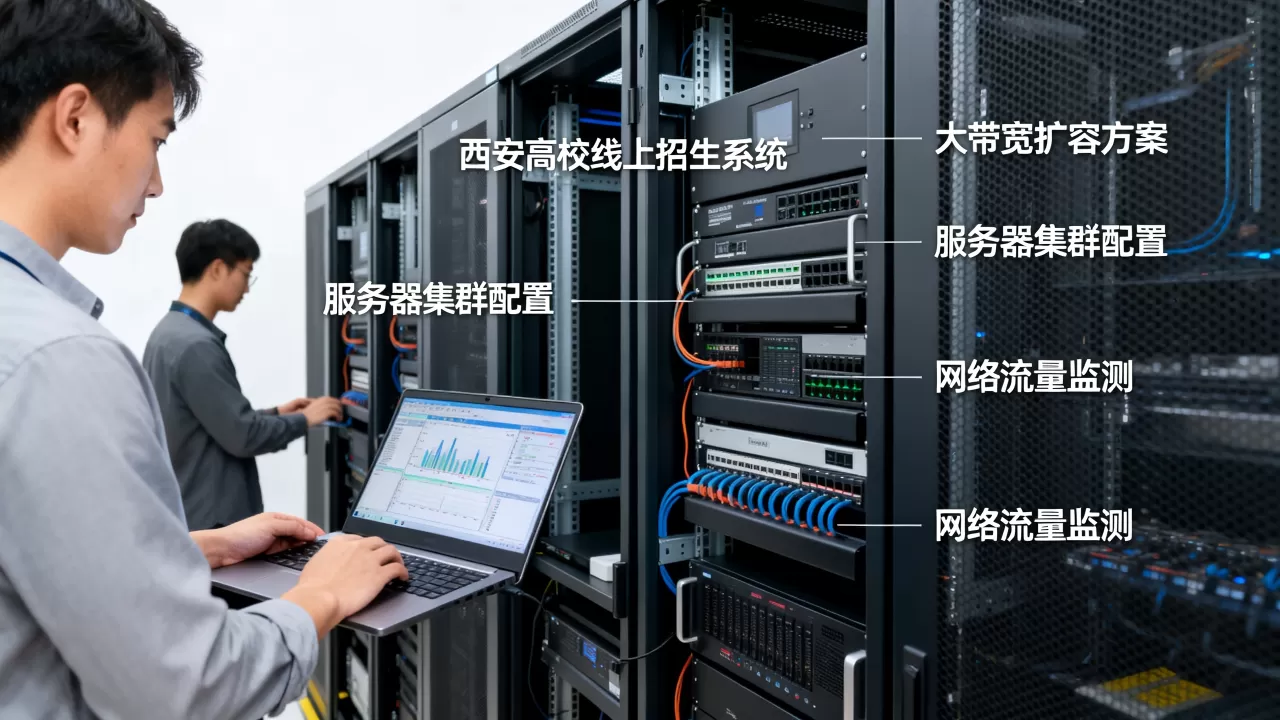 西安高校线上招生系统大带宽扩容怎么做?有哪些方案 西安高校线上招生系统大带宽扩容怎么做?有哪些方案