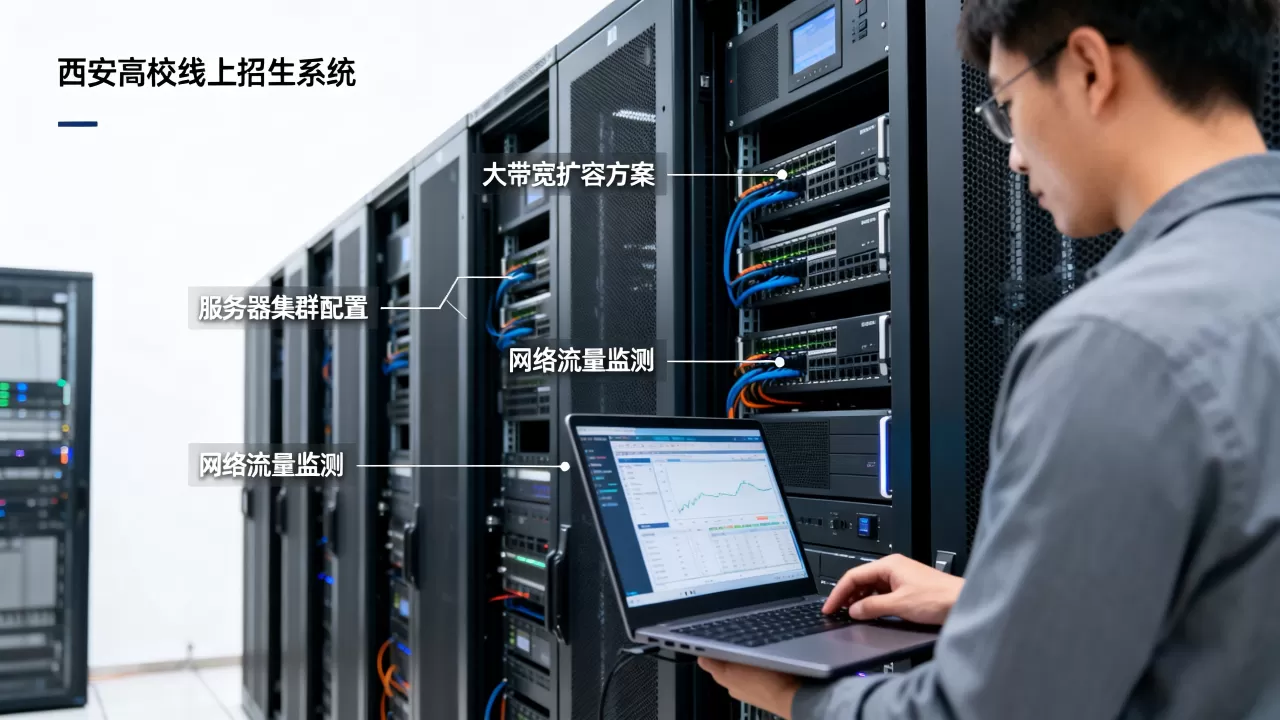 西安高校线上招生系统大带宽扩容怎么做?有哪些方案 西安高校线上招生系统大带宽扩容怎么做?有哪些方案