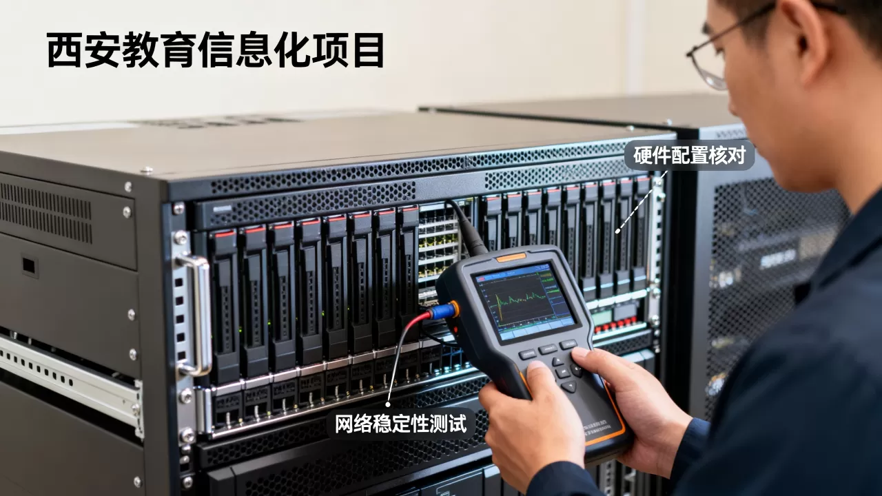 西安教育信息化项目服务器租用的验收标准是什么，怎么验收？