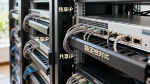 西安服务器租用独享IP和共享IP有何区别？独享IP和共享IP哪个更稳定？