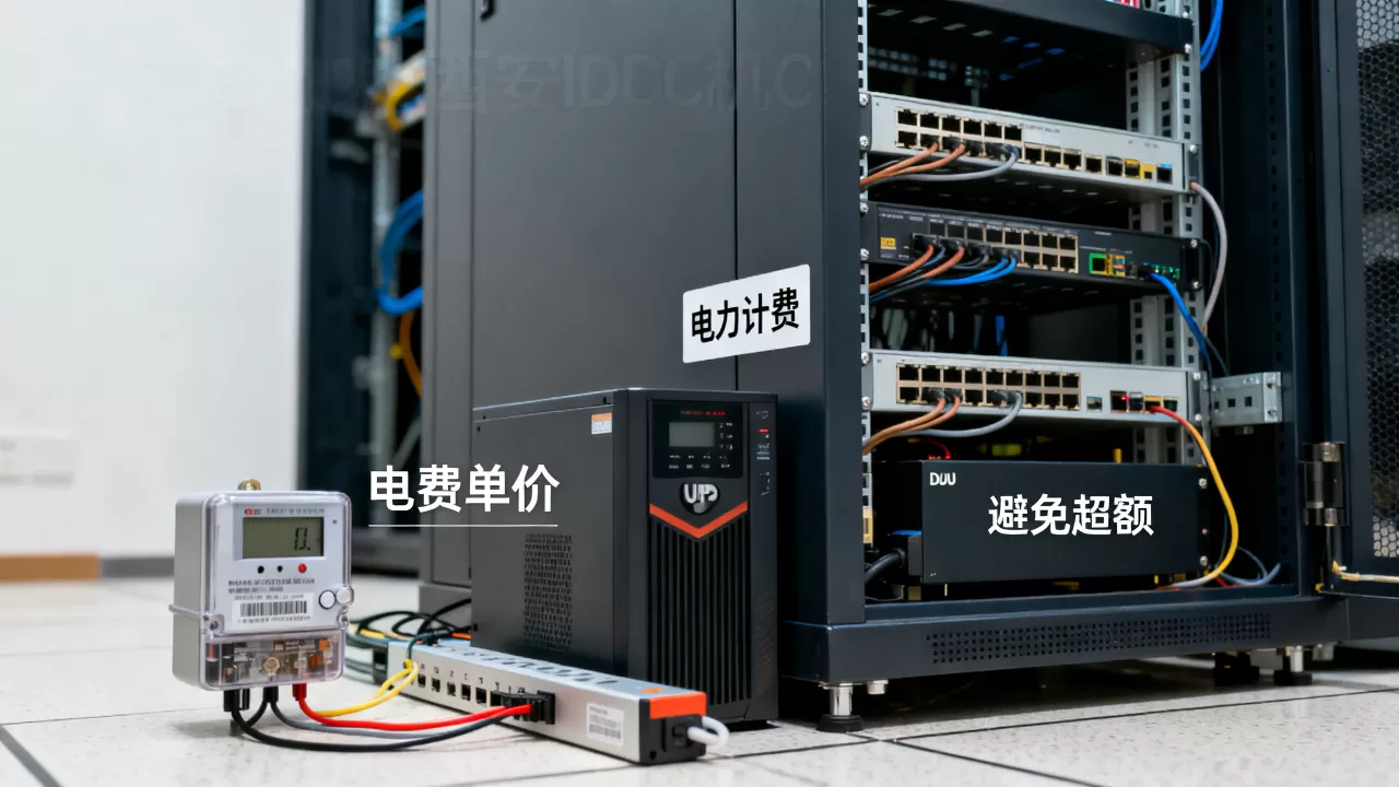 西安IDC机柜租用的电力计费到底怎么算?电费单价多少,怎么避免超额? 西安IDC机柜租用的电力计费到底怎么算?电费单价多少,怎么避免超额?