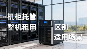西安机柜托管和整机租用怎么选？区别与适用场景详解