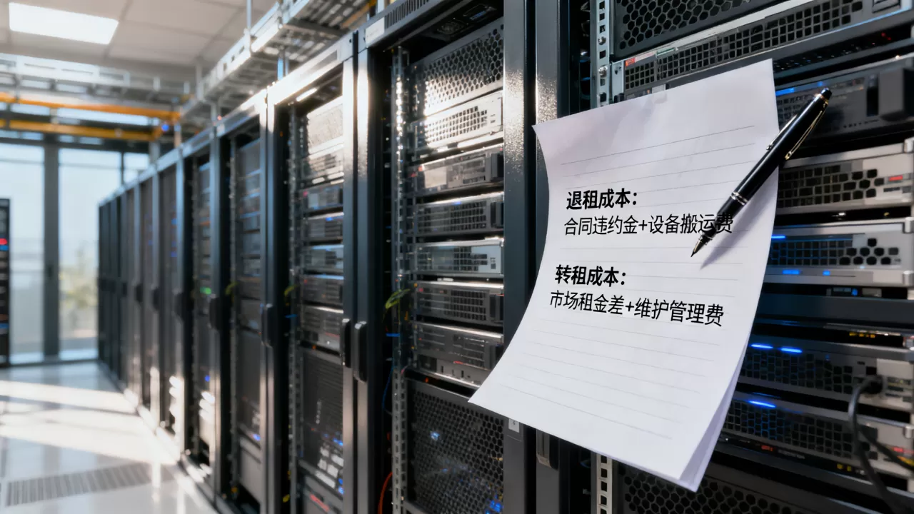 服务器闲置期退租与转租成本怎么权衡,退租还是转租? 服务器闲置期退租与转租成本怎么权衡,退租还是转租?