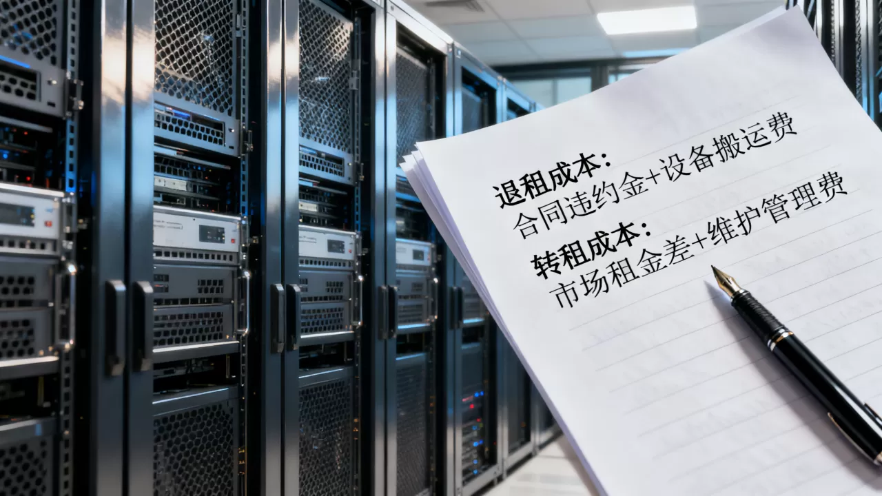 服务器闲置期退租与转租成本怎么权衡,退租还是转租? 服务器闲置期退租与转租成本怎么权衡,退租还是转租?