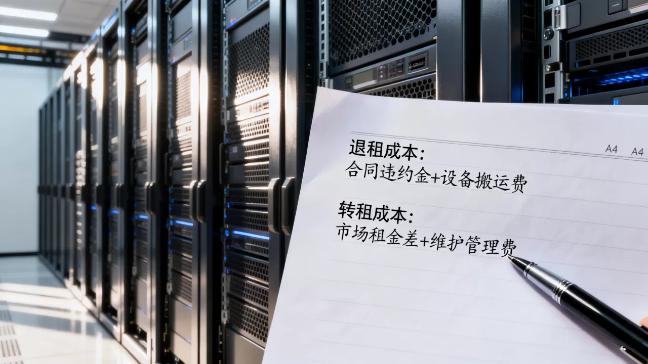 服务器闲置期退租与转租成本怎么权衡,退租还是转租? 服务器闲置期退租与转租成本怎么权衡,退租还是转租?