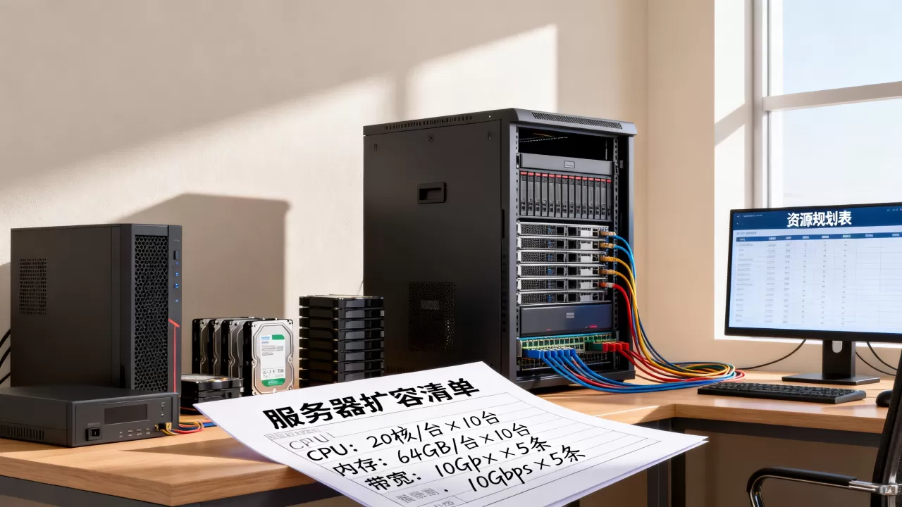 版本大更新前游戏服务器的扩容清单怎么列,如何规划服务器资源? 版本大更新前游戏服务器的扩容清单怎么列,如何规划服务器资源?