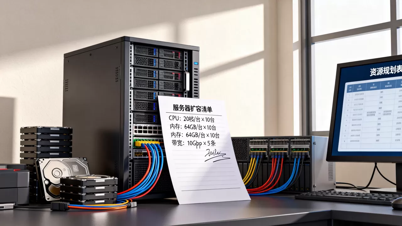 版本大更新前游戏服务器的扩容清单怎么列,如何规划服务器资源? 版本大更新前游戏服务器的扩容清单怎么列,如何规划服务器资源?