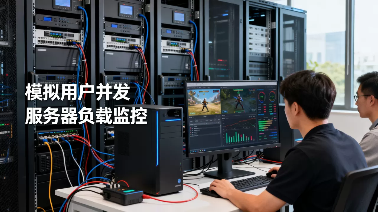 游戏压测怎么模拟开服当天的真实负载，开服真实压力测试方法