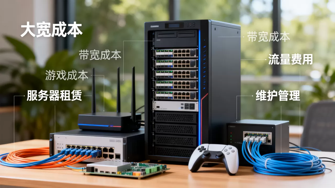 大带宽服务器游戏分发报价构成有哪些？费用明细怎么算？