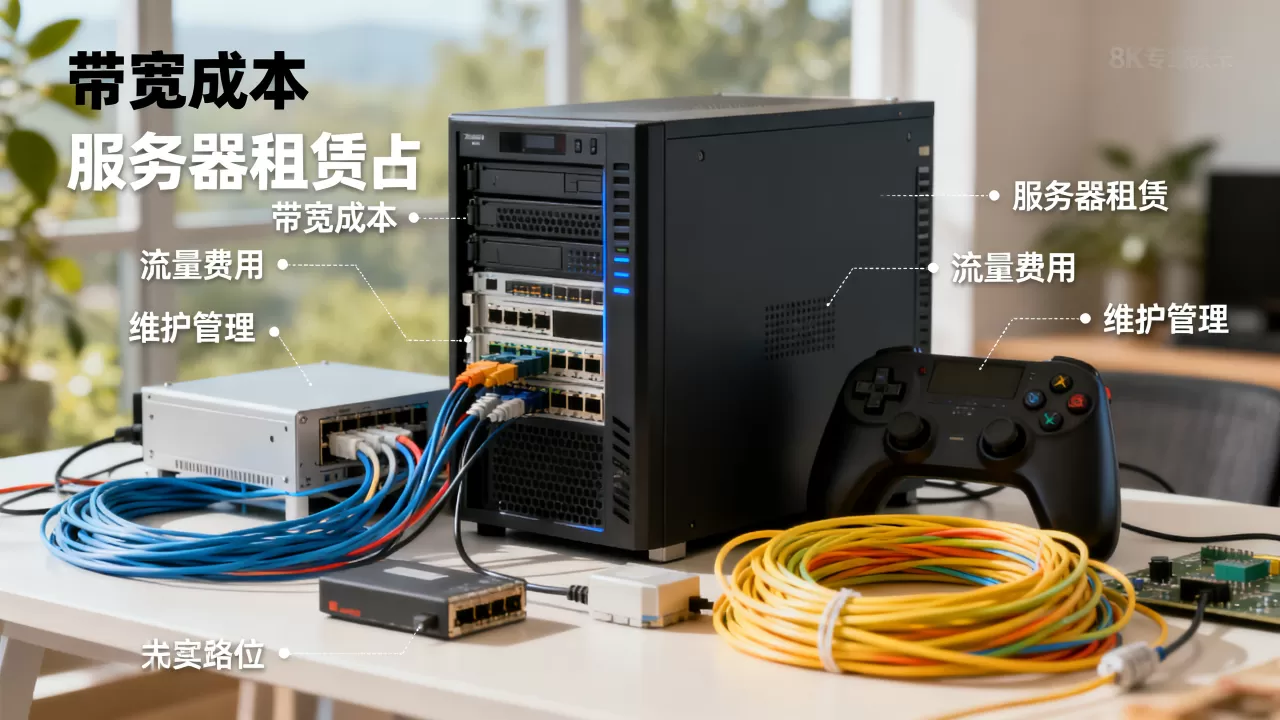 大带宽服务器游戏分发报价构成有哪些？费用明细怎么算？