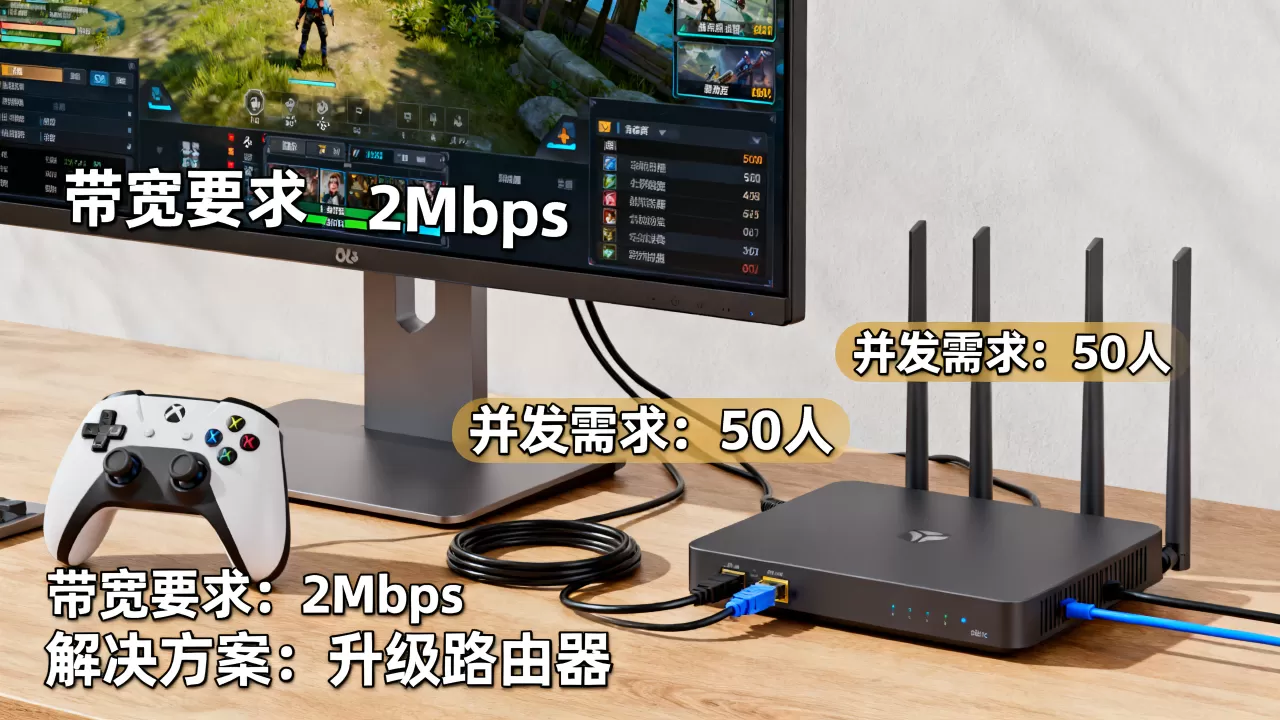 游戏内置语音对带宽和并发的要求是什么?,带宽不够怎么办 游戏内置语音对带宽和并发的要求是什么?,带宽不够怎么办